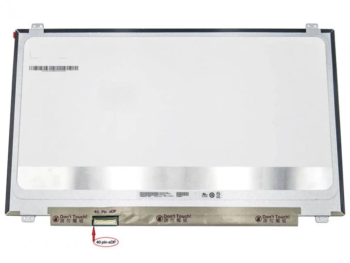 17.3" FHD 1920x1080 40pin(eDP)_ Крепления сверху и снизу 120Hz - изображение 2